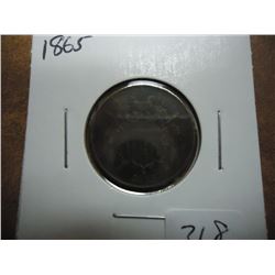 1865 US TWO CENT PIECE