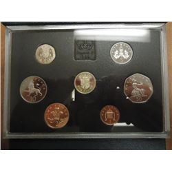 1988 UNITED KINGDOM PROOF COIN COLLECTION ORIGINAL ROYAL MINT PACKAGING