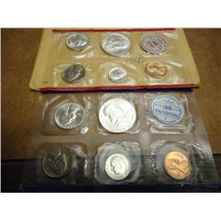 1960 SILVER US MINT SET (UNC) P/D (WITH ENVELOPE)
