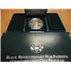 Image 1 : 1998-S BLACK REVOLUTIONARY WAR PATRIOTS PF SILVER DOLLAR, ORIGINAL US MINT PACKAGING