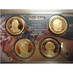 2009 US PRESIDENTIAL DOLLAR PROOF SET NO BOX