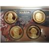 Image 1 : 2009 US PRESIDENTIAL DOLLAR PROOF SET NO BOX