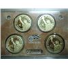 Image 2 : 2009 US PRESIDENTIAL DOLLAR PROOF SET NO BOX