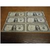 Image 1 : 6 ASSORTED 1935 $1 SILVER CERTIFICATES