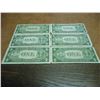 Image 2 : 6 ASSORTED 1935 $1 SILVER CERTIFICATES