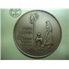 Image 2 : BLOSSOM OF GALILEE ISRAEL BRONZE STATE MEDAL WITH A 25 COLOR LITHOGRAPH, LIMITED ISSUE OF 6000 ONLY,