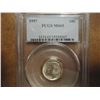 Image 1 : 1957 SILVER ROOSEVELT DIME PCGS MS65