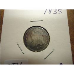 1835 CAPPED BUST DIME