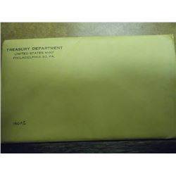 1962 US SILVER PROOF SET (WITH ENVELOPE)  SEALED
