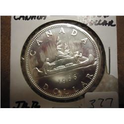 1966 CANADA SILVER DOLLAR BRILLIANT UNC