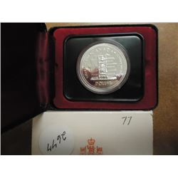 1977 CANADA SILVER JUBILEE DOLLAR PF .3750 OZ. ASW ORIGINAL ROYAL CANADIAN MINT PACKAGING