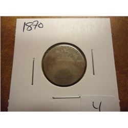 1870 SHIELD NICKEL