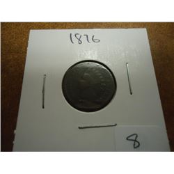 1876 INDIAN HEAD CENT (SEMI-KEY)
