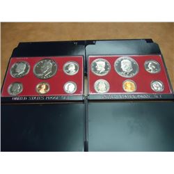 1975 & 1977 US PROOF SETS (WITH BOXES)