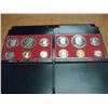 Image 1 : 1975 & 1977 US PROOF SETS (WITH BOXES)