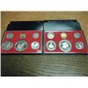 Image 2 : 1975 & 1977 US PROOF SETS (WITH BOXES)
