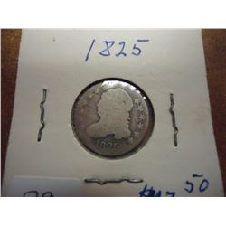 1825 CAPPED BUST DIME