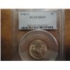 1942-S 35% SILVER JEFFERSON WAR NICKEL PCGS MS65