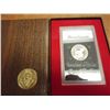 Image 2 : 1971-S IKE SILVER DOLLAR PROOF (BROWN PACK)