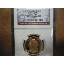 2007-S ADAMS DOLLAR NGC PF69 ULTRA CAMEO