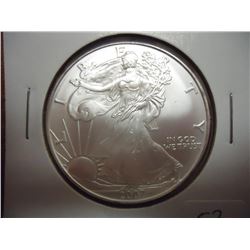 2007 AMERICAN SILVER EAGLE UNC