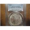 Image 1 : 1889 MORGAN SILVER DOLLAR PCGS AU DETAILS