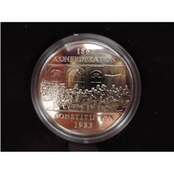 1982 CANADA CONFEDERATION DOLLAR PROOF ORIGINAL ROYAL CANADIAN MINT PACKAGING