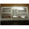 Image 2 : 5-1 TROY OZ .999 FINE SILVER INGOTS HAMILTON MINT WONDERS OF AMERICA- TOMBSTONE ARIZONA, MACKINAC IS