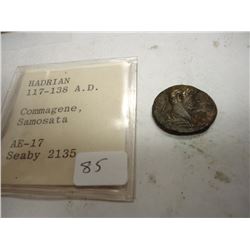117-138 A.D. HADRIAN ANCIENT COIN SEABY 2135