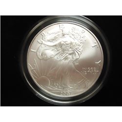 2007-W AMERICAN SILVER EAGLE UNC ORIGINAL US MINT PACKAGING