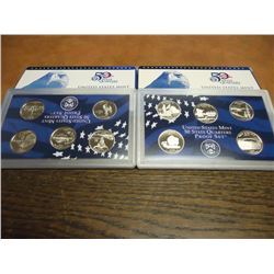 2005 & 2007 US 50 STATE QUARTERS PROOF SETS WITH BOXES