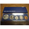 Image 1 : 1966 US SPECIAL MINT SET WITH BOX 40% SILVER JOHN F. KENNEDY HALF DOLLAR