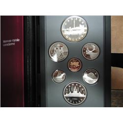 1984 CANADA DOUBLE DOLLAR PROOF SET TORONTO ORIGINAL ROYAL CANADIAN MINT PACKAGING