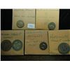 Image 1 : 6 TRANSPORTATION TOKENS SEE DESCRIPTION SEATTLE TRANSIT, W.M. & A MOTOR LINES DISTRICT OF COLUMBIA, 