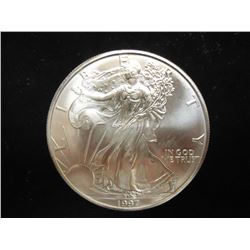 1997 AMERICAN SILVER EAGLE UNC