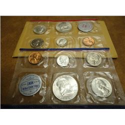 1960 SILVER US MINT SET (UNC) P/D (WITH ENVELOPE)