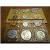 Image 1 : 1960 SILVER US MINT SET (UNC) P/D (WITH ENVELOPE)