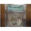 Image 1 : 1842 SEATED LIBERTY DOLLAR ICG AU55 DETAILS 2015 REDBOOK RETAIL IS $1000.00