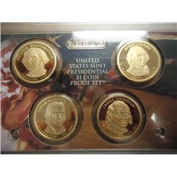 2007 PRESIDENTIAL DOLLAR PROOF SET NO BOX