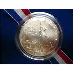 1986-P STATUE OF LIBERTY UNC SILVER DOLLAR ORIGINAL US MINT PACKAGING