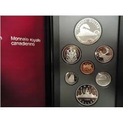 1986 CANADA DOUBLE DOLLAR PROOF SET LOCOMOTIVE ORIGINAL ROYAL CANADIAN MINT PACKAGING