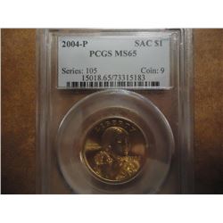 2004-P SACAGAWEA DOLLAR PCGS MS65