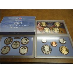 2010 US PROOF SET (WITH BOX) 14 PIECES