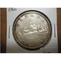 1960 CANADA SILVER DOLLAR