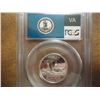 Image 2 : 2000-S SILVER VIRGINIA QUARTER PCGS PR69 DCAM