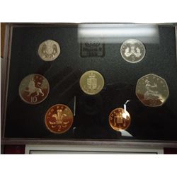 1988 UNITED KINGDOM PROOF COIN COLLECTION ORIGINAL ROYAL MINT PACKAGING