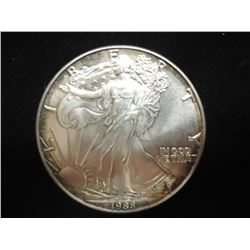 1988 AMERICAN SILVER EAGLE UNC