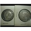 Image 2 : 1945 & 1946 CANADA SILVER 50 CENTS