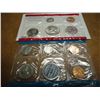 Image 1 : PARTIAL 1970 US MINT SET (UNC) P/D/S, NO NICKEL 40% SILVER JOHN F. KENNEDY HALF DOLLAR, THIS IS AN O