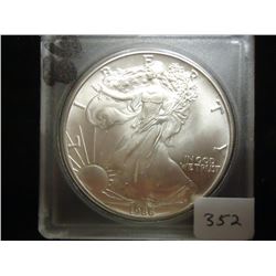 1986 AMERICAN SILVER EAGLE UNC